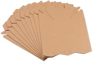 GUEDKIKL 20 Pcs Hexagon Kraft Paper Gift Boxes with Twine