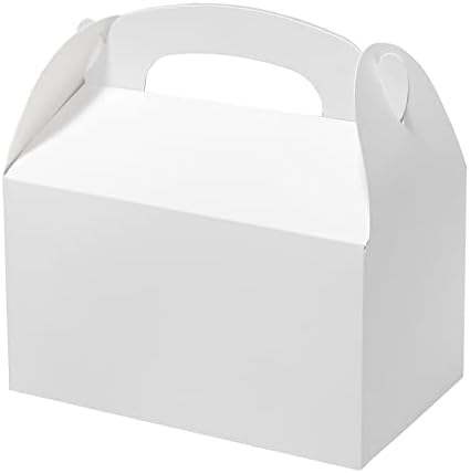 Bonfasvo 30 Pack White Kraft Gift Boxes 62x35x35 Inch