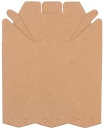 GUEDKIKL 20 Pcs Hexagon Kraft Paper Gift Boxes with Twine