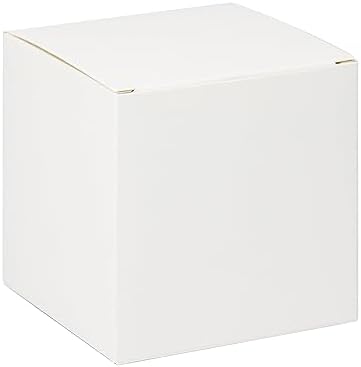 25pcs White Paper Gift Boxes 315x315x315 Inches Wedding Favor Boxes