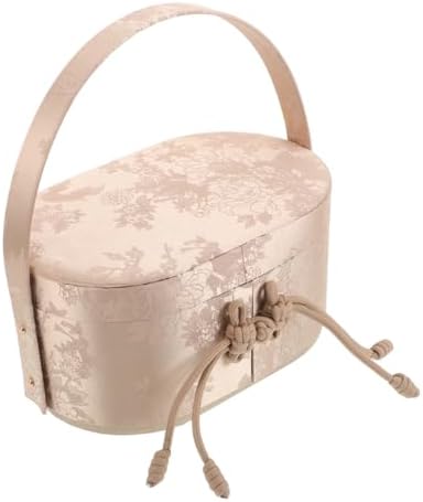 Elegant Wedding Candy Boxes with Handle for Bridal Shower and Engagement Celebrations