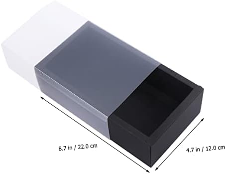 Anneome 6pcs Kraft Drawer Boxes for Tea Packaging and Parties