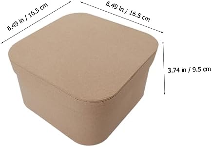 3pcs Kraft Box for Valentine Day Treats Jewelry and Party Favors