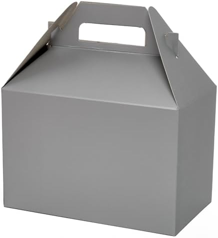 Platinum Gray Gable Boxes Pack of 100