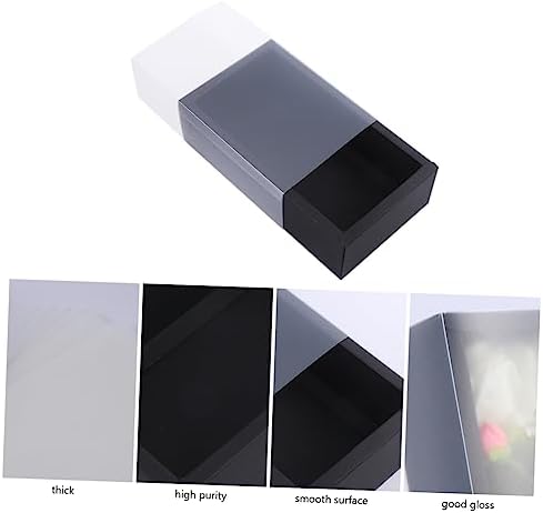 BEBEMOKO 6PCS Kraft Paper Drawer Boxes for Tea and Party Supplies
