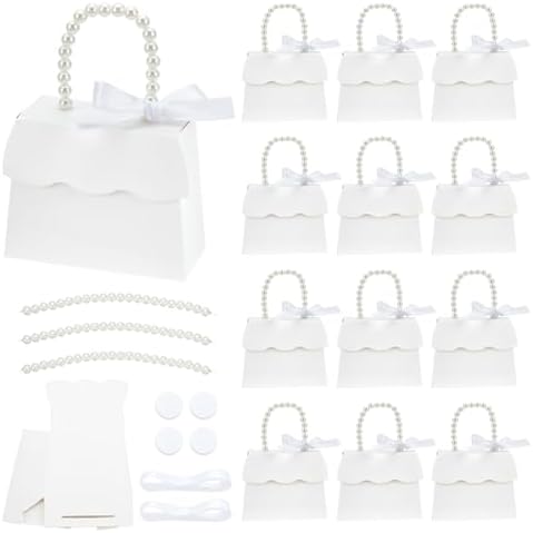 BENECREAT 16 Piece Wedding Favor Box DIY Kit