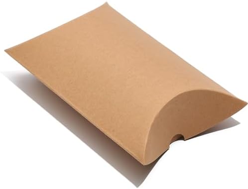 Bright Creations 50-Pack Pillow Boxes with Jute Twine
