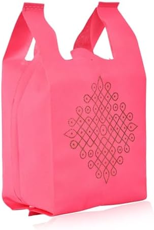 LOVENSPIRE Reusable Kolam Print Gift Bags