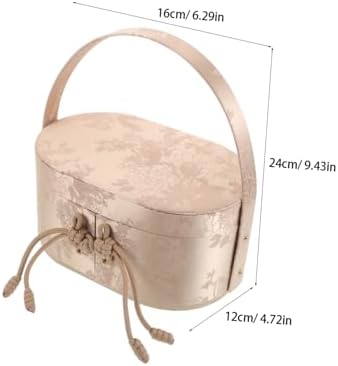 Elegant Wedding Candy Boxes with Handle for Bridal Shower and Engagement Celebrations