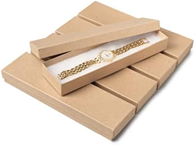 Prestige and Fancy Jewelry Gift Boxes 20 Pack Brown