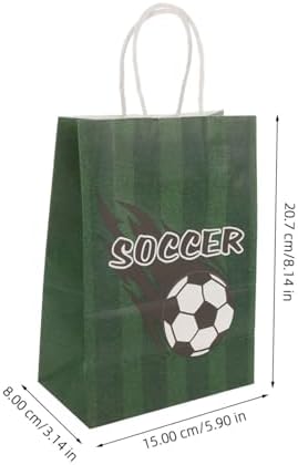 DECHOUS 80pcs Football Themed Gift Bags for Soccer Parties