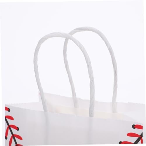 Totority 12pcs Baseball Themed Candy Bags for Party Favor