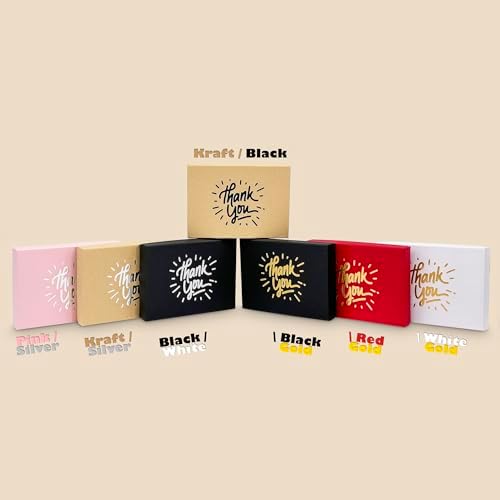 TheDisplayGuys 10-Pack Gift Boxes with Lid and Padding