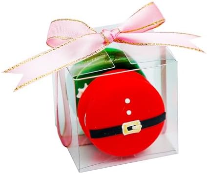 100 Pack Clear Gift Boxes for Macarons and Small Treats