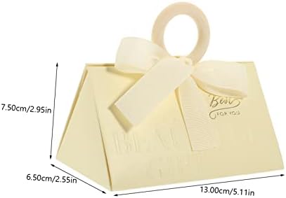 Ipetboom 20pcs Triangle Candy Boxes for Valentines Day and Weddings