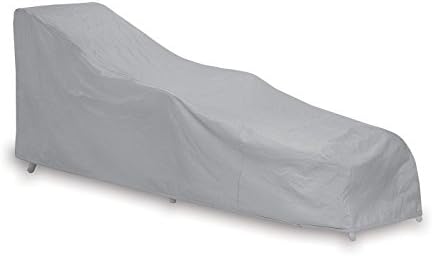 Weatherproof Chaise Lounge Cover Gray 1160