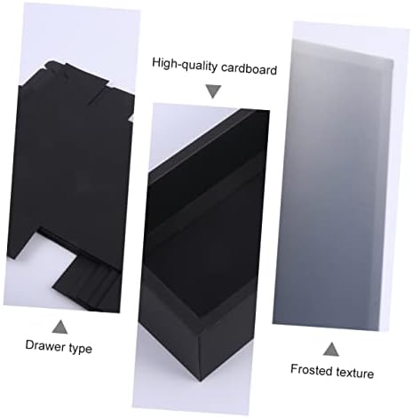 Anneome 6pcs Kraft Drawer Boxes for Tea Packaging and Parties