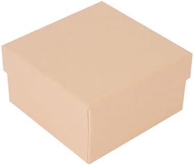 Lyforpyton Square Gift Boxes with Lids Set of 6