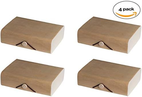 Hammont Wooden Candy Gift Box 4 Pack - 675x5x2