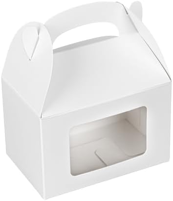 Restaurantware Bio Tek 4x25x25 Inch Gable Boxes 25 Count