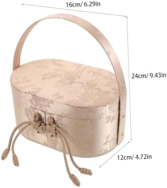 SEWOART Elegant Wedding Favor Candy Boxes with Handle