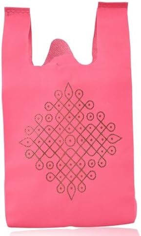 LOVENSPIRE Reusable Kolam Print Gift Bags