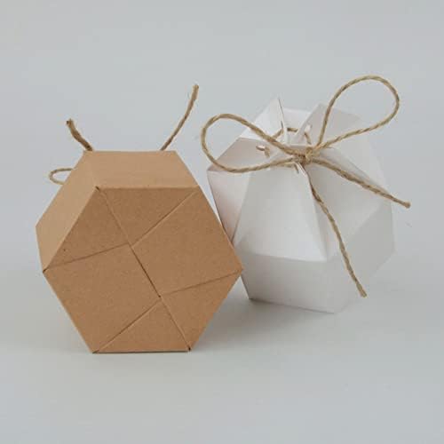 24Pcs Kraft Paper Gift Wrap Boxes with Twine for Small Gifts