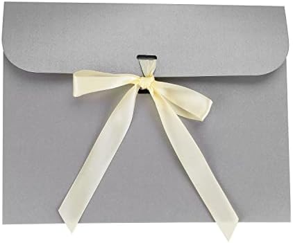 10pcs Paper Gift Bags with Ribbon Bowknot