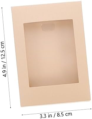 ABOOFAN 10pcs Transparent Window Cookie Boxes for Party Supplies