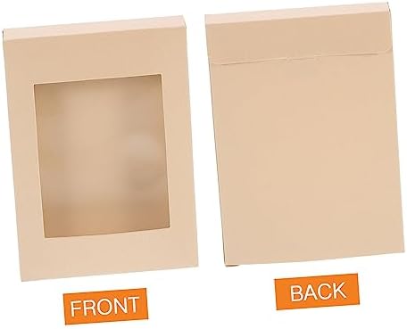ABOOFAN 10pcs Transparent Window Cookie Boxes for Party Supplies