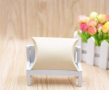 200pcs White Kraft Gift Boxes for Wedding Party