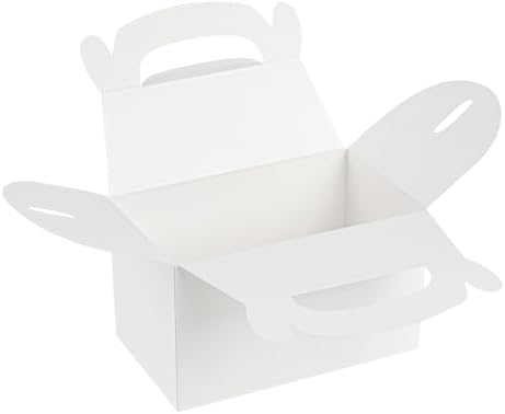 Restaurantware Bio Tek 6x35x35 Inch Gable Boxes For Party Favors 1
