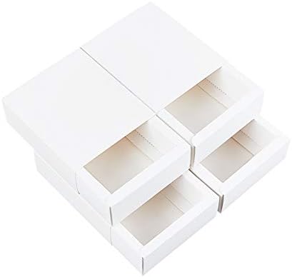 BENECREAT 20 Pack Kraft Paper Gift Boxes 5x45x17 Inch