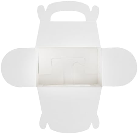Restaurantware Bio Tek 6x35x35 Inch Gable Boxes For Party Favors