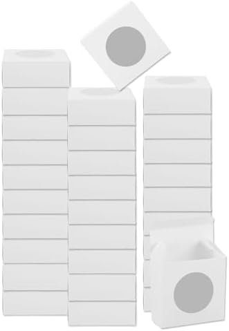 Uxcell 30Pcs Mini Kraft Soap Boxes with Clear Window 1