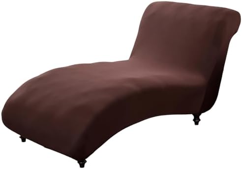 LYIYEYAN Printed Armless Chaise Lounge Cover