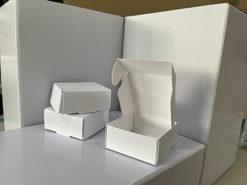Aspakelle Mini Gift Boxes 100 Pack Kraft 217 x 217 x 098
