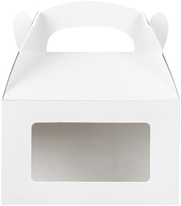 Restaurantware Bio Tek 6x35x35 Inch Gable Boxes For Party Favors