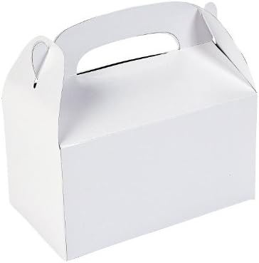 Fun Express White Treat Boxes for Gifts