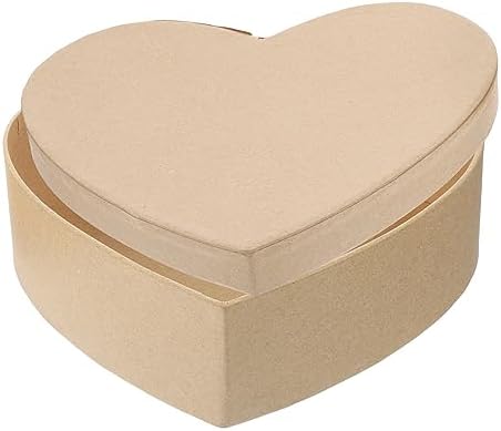NIYANGLE Heart Shaped Candy Jewelry Storage Box