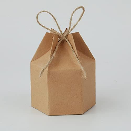 24Pcs Kraft Paper Gift Wrap Boxes with Twine for Small Gifts