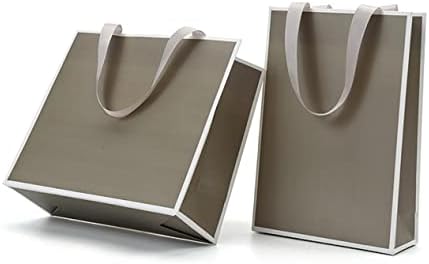 WRITWAA 4pcs Jewelry Pouches Drawstring Bag for Traveling Grey
