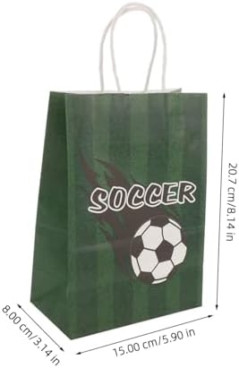 SUPVOX Football Pattern Goodie Bags 5 Sets 16PCS