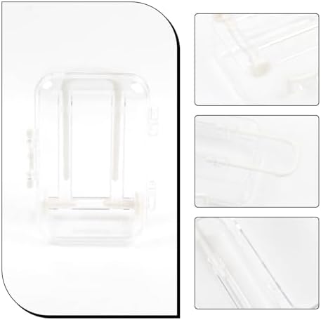 6 Pcs Mini Suitcase Gift Boxes Clear Rolling Luggage for Wedding Party