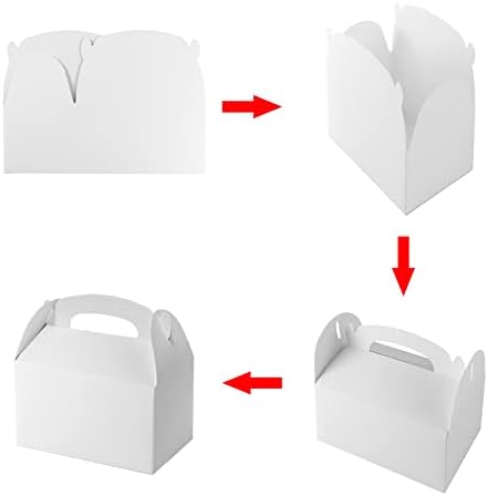 Bonfasvo 30 Pack White Kraft Gift Boxes 62x35x35 Inch