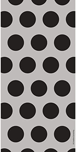 Creative Converting 20 Count Black Velvet Polka Dot Cello Bags