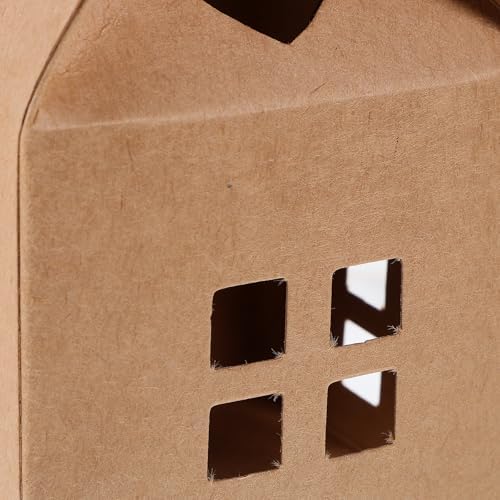 ARTIBETTER 15Pcs 3D Christmas Candy Cookie Treat Boxes