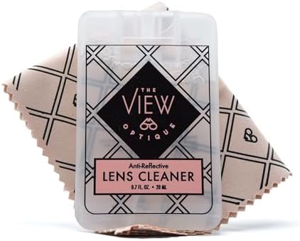 Anti Reflective Lens Cleaner Spray Kit - 2 Piece Set