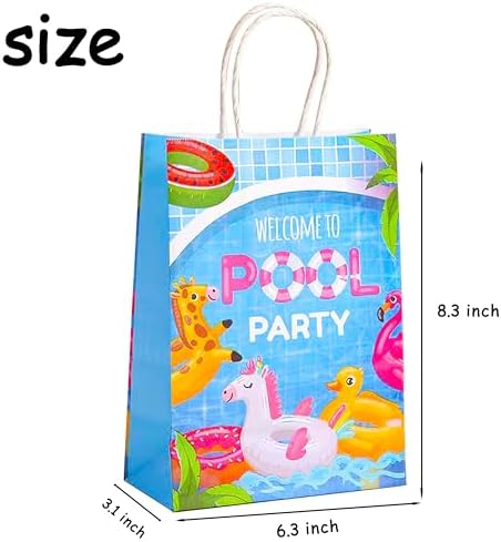 C L Cooper Life Summer Pool Party Gift Bags 12PCS