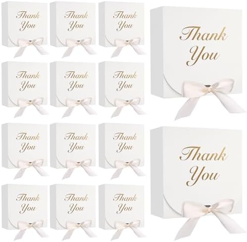 VGOODALL 20PCS Mini Gift Boxes with Bow Ribbon